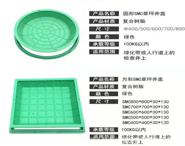红寺堡树脂复合种植井盖展示